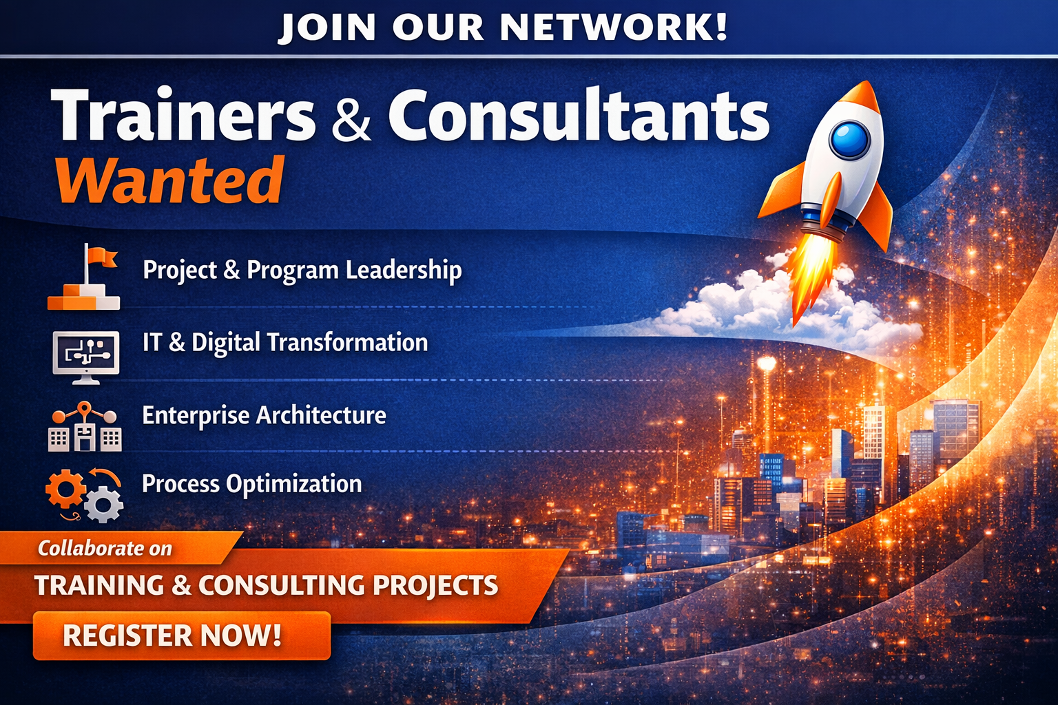 Call for Trainers and Consultants
